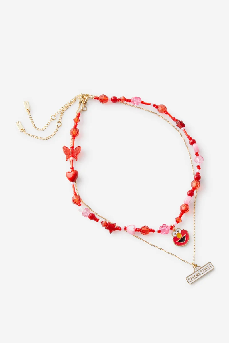 روبي 2Pk Beaded Necklace